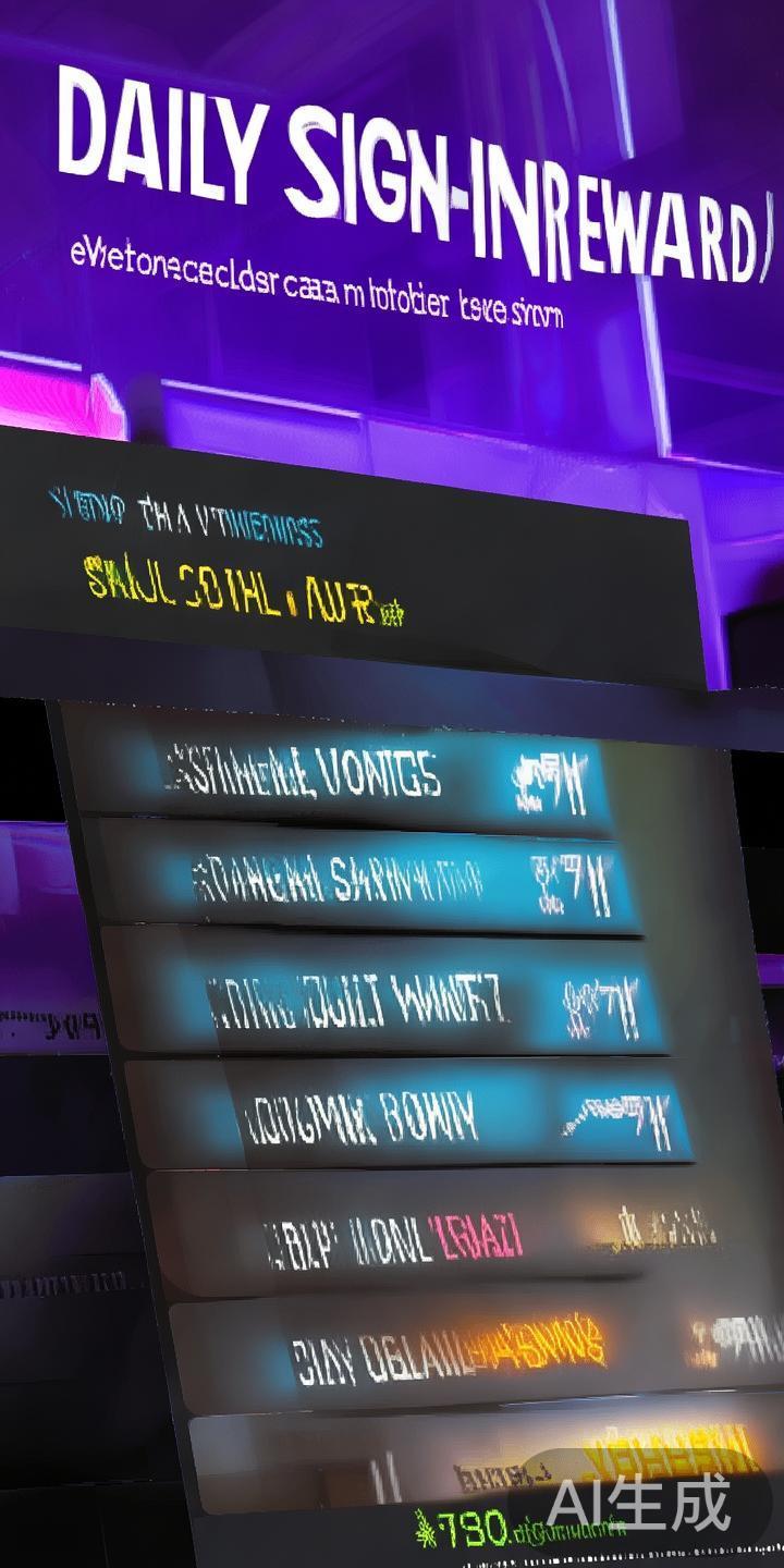 此外，平台还特别强调“每日签到奖赏”。只要每天登录